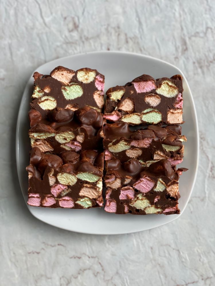 Chocolate Confetti Squares