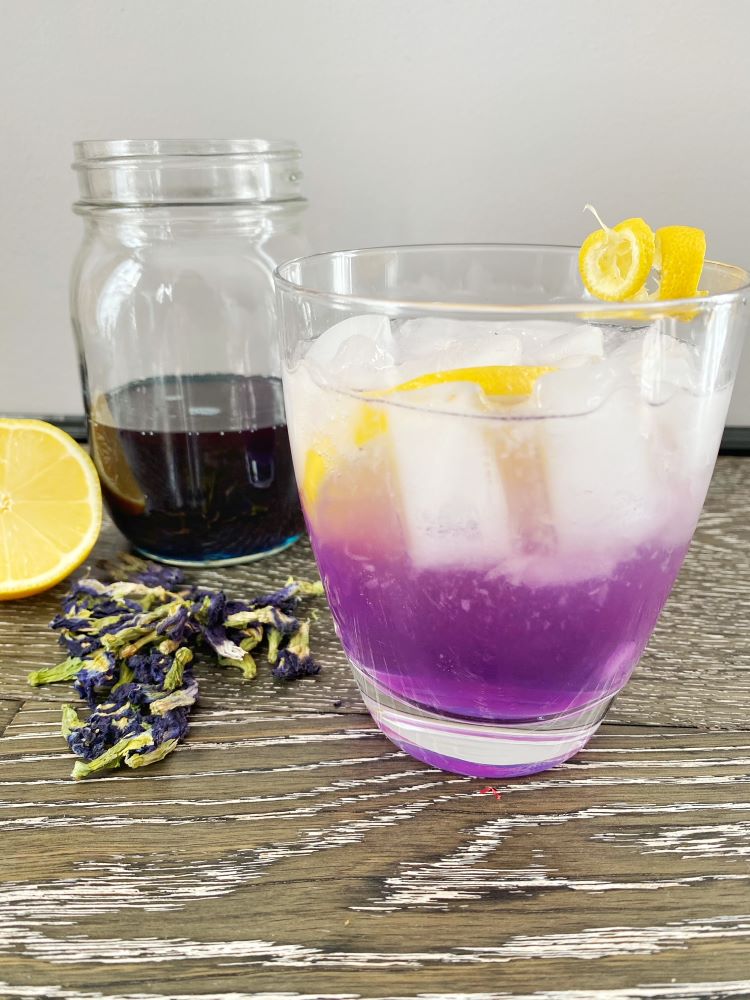 Sparkling Purple Lemonade