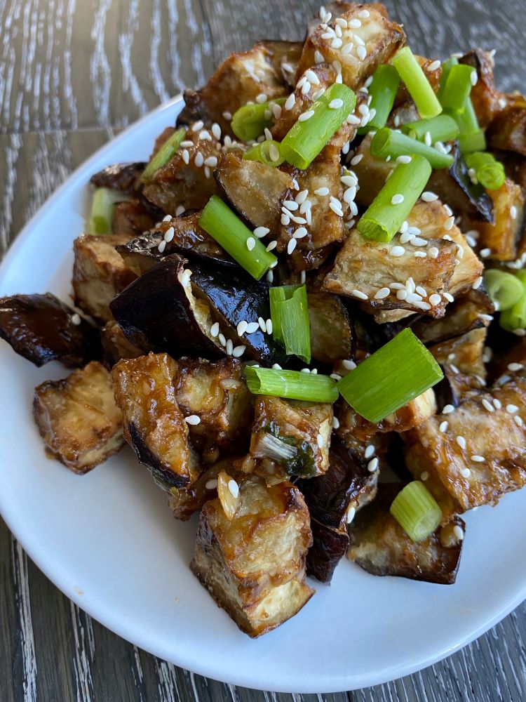 Air Fried Eggplant